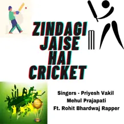 Zindagi Jaise Hai Cricket (feat. Rohit Bhardwaj Rapper) - Single by Mehul Prajapati & Priyesh Vakil album reviews, ratings, credits