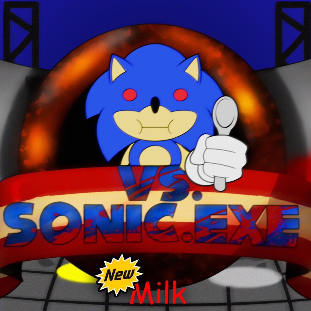 ‎New Milk (Friday Night Funkin' Vs. Sonic.EXE Mod) - Single by Squeak ...