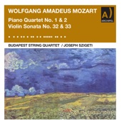 Mozart: Piano Quartet Nos. 1 & 2 and Violin Sonata Nos. 32 & 33 (Remastered 2023) artwork