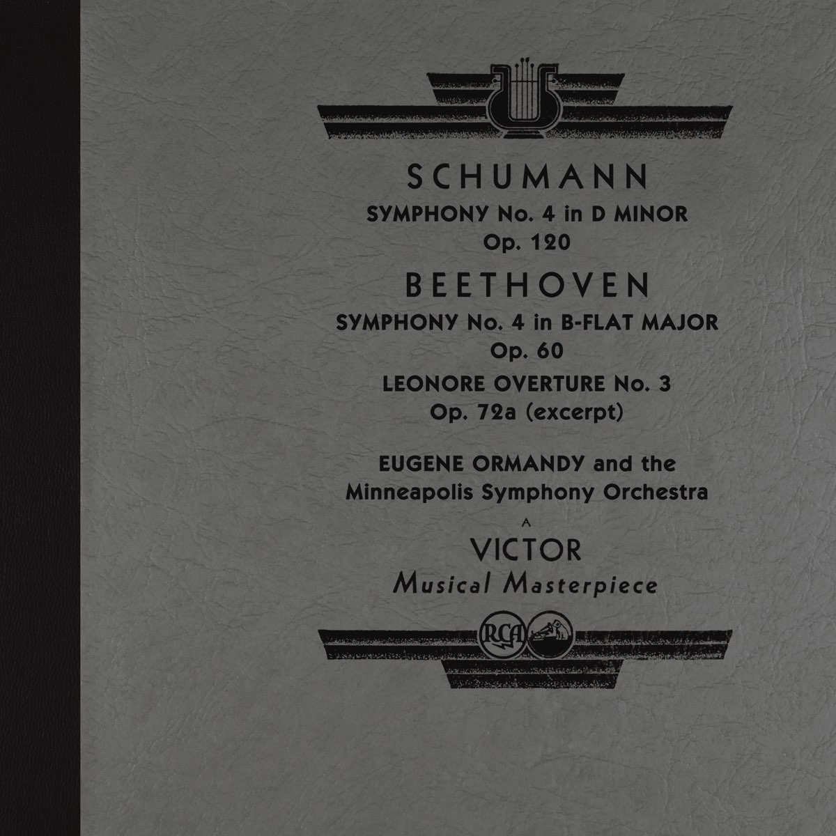 ‎Schumann: Symphony No. 4 - Beethoven: Symphony No. 4 & Leonore No. 3 ...