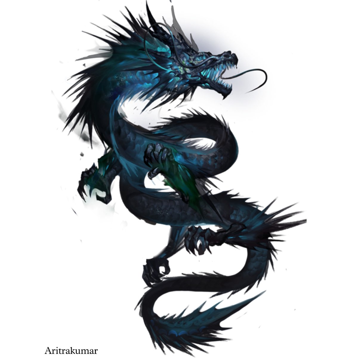 Сюаньлун черный дракон