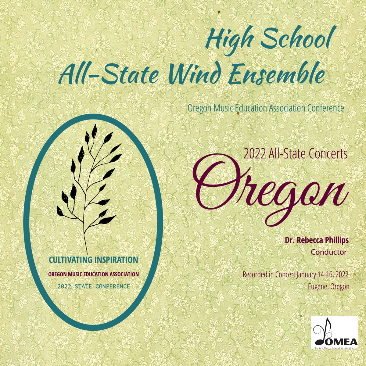 ‎Oregon OMEA Conference 2022 AllState High School Wind Ensemble (Live