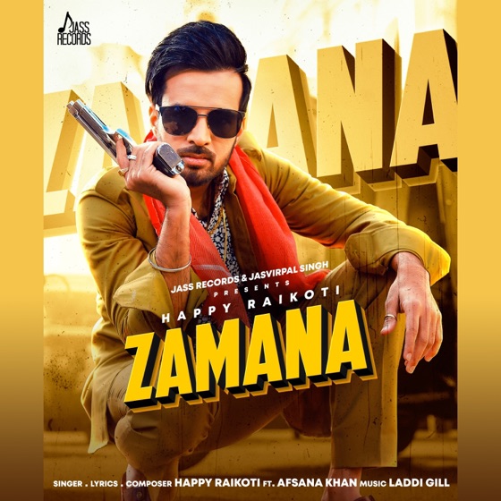 Cover artwork for Zamana (feat. Afsana Khan)