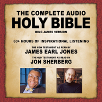 Topics Media Group - The Complete Audio Holy Bible - KJV: The New Testament as Read by James Earl Jones; The Old Testament as Read by Jon Sherberg (Unabridged) artwork