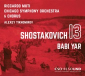Shostakovich: Symphony No. 13 in B-Flat Minor, Op. 113 "Babi Yar" (Live) artwork