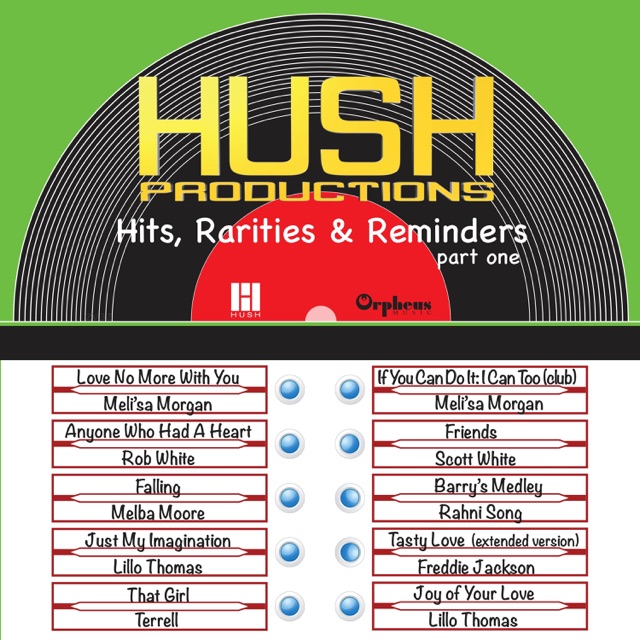 Freddie Jackson Hush Productions - Hits, Rarities & Reminders, Pt. One Album Cover