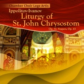 Ippolitov-Ivanov: Liturgy of St. John Chrysostom, Op. 37, Vespers, Op. 43 artwork