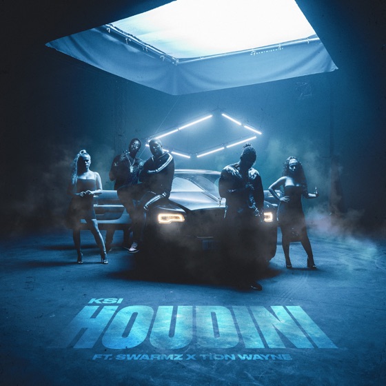 Cover artwork for Houdini (feat. Swarmz & Tion Wayne)