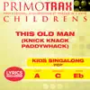 Stream & download This Old Man (Knick Knack Paddywhack) [Kids Primotrax] [Performance Tracks] - EP