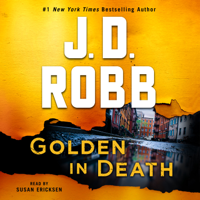 J. D. Robb - Golden in Death artwork