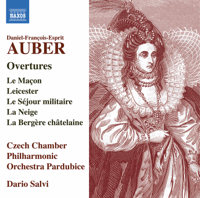 Czech Chamber Philharmonic Orchestra Pardubice & Dario Salvi - Auber: Overtures & Other Works artwork