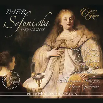 Paer: Sofonisba by Mirco Palazzi, Marco Guidarini, Jennifer Larmore, Philharmonia Orchestra, Rebecca Evans, Colin Lee & Paul Nilon album reviews, ratings, credits