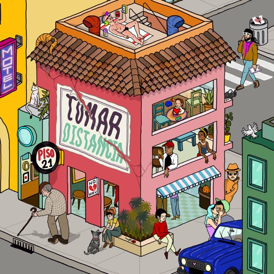 Cover artwork for Tomar Distancia