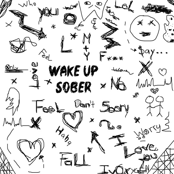 Cover artwork for Wake up Sober