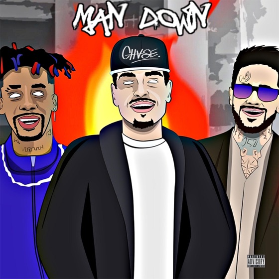 Cover artwork for Man Down (feat. Dax & PFV)