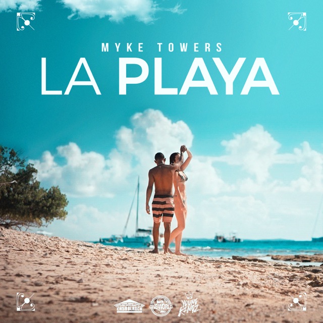 Myke Towers La Playa - Single Album Cover
