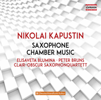 Elisaveta Blumina, Peter Bruns & clair-obscur Saxophonquartett - Saxophone Chamber Music artwork