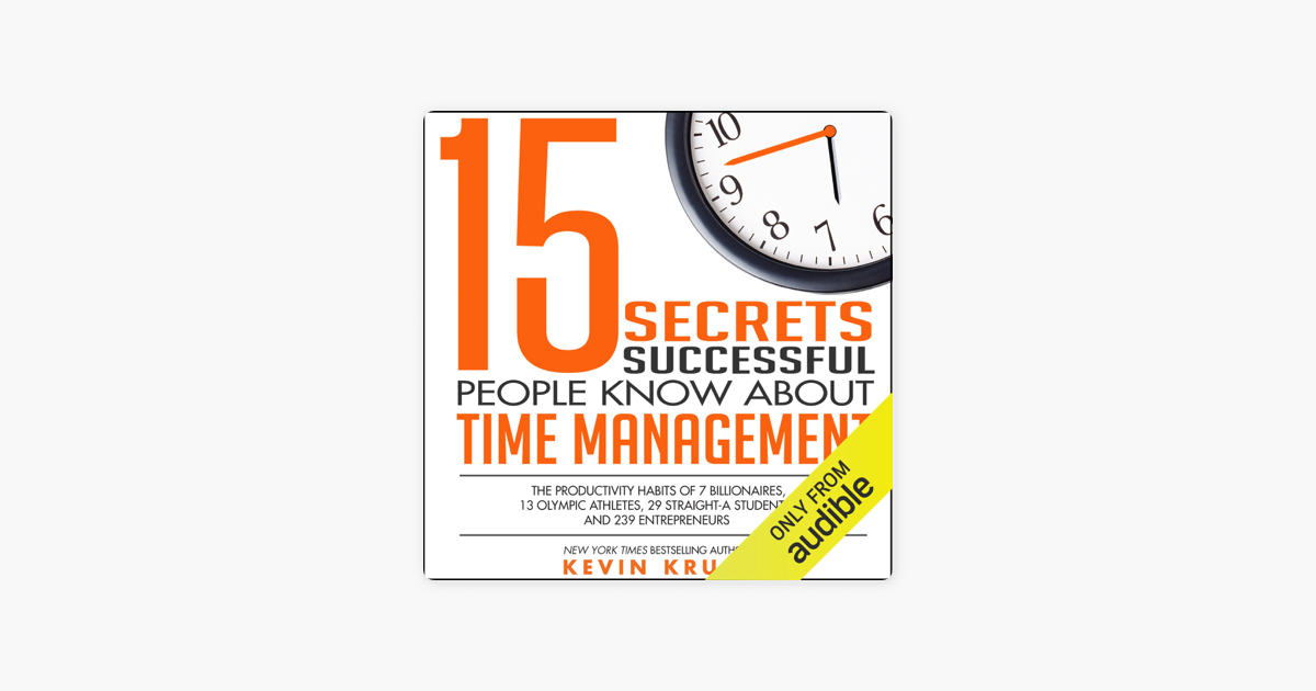 15 secrets successful time management book review