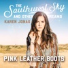 Pink Leather Boots - Single
