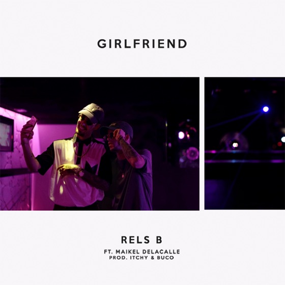 Cover artwork for Girlfriend (feat. Maikel Delacalle)