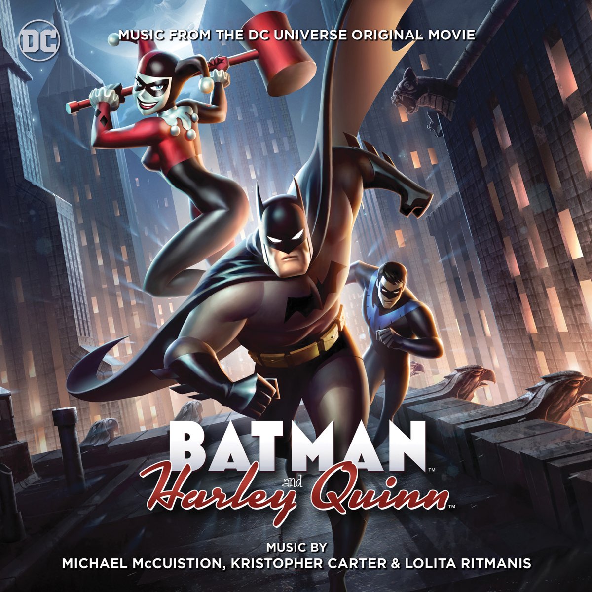 Batman and Harley Quinn (Music from the DC Universe Original Movie) de  Kristopher Carter, Lolita Ritmanis & Michael McCuistion en Apple Music
