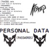 Personal Data (Passwords)