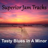 Tasty Slow Blues Guitar Backing Track in a Minor artwork