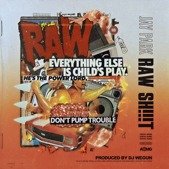 Cover artwork for Raw Sh!t (with DJ Wegun)