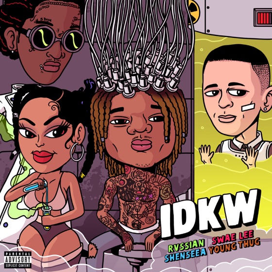 Cover artwork for IDKW (feat. Young Thug)