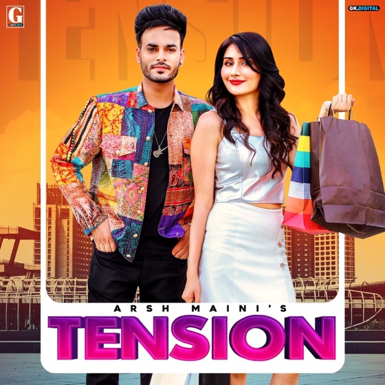 Cover artwork for Tension (feat. Afsana Khan)