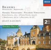 Brahms: Handel Variations, Paganini Variations, Piano Sonata No. 3, etc. artwork