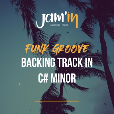 funk guitar backing track in c minor