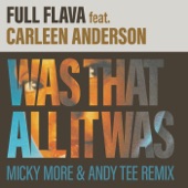 Was That All It Was (Micky More & Andy Tee Remix) [feat. Carleen Anderson] artwork