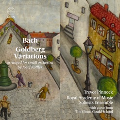 BACH/GOLDBERG VARIATIONS cover art