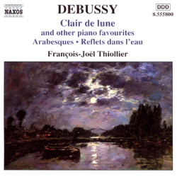Debussy: Clair de Lune and Other Piano Favorites - François-Joël Thiollier Cover Art