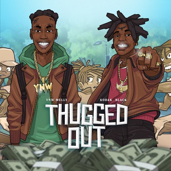 Cover artwork for Thugged Out (feat. Kodak Black)