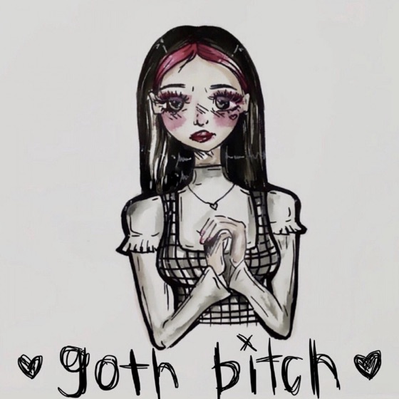 Cover artwork for Goth Bitch