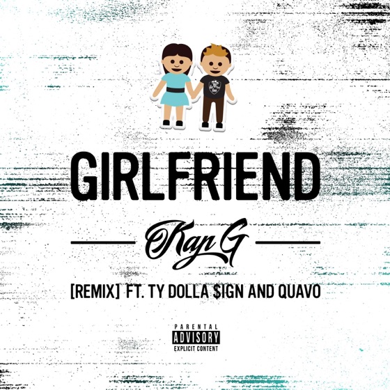 Cover artwork for Girlfriend (Remix) [feat. Ty Dolla $ign & Quavo]