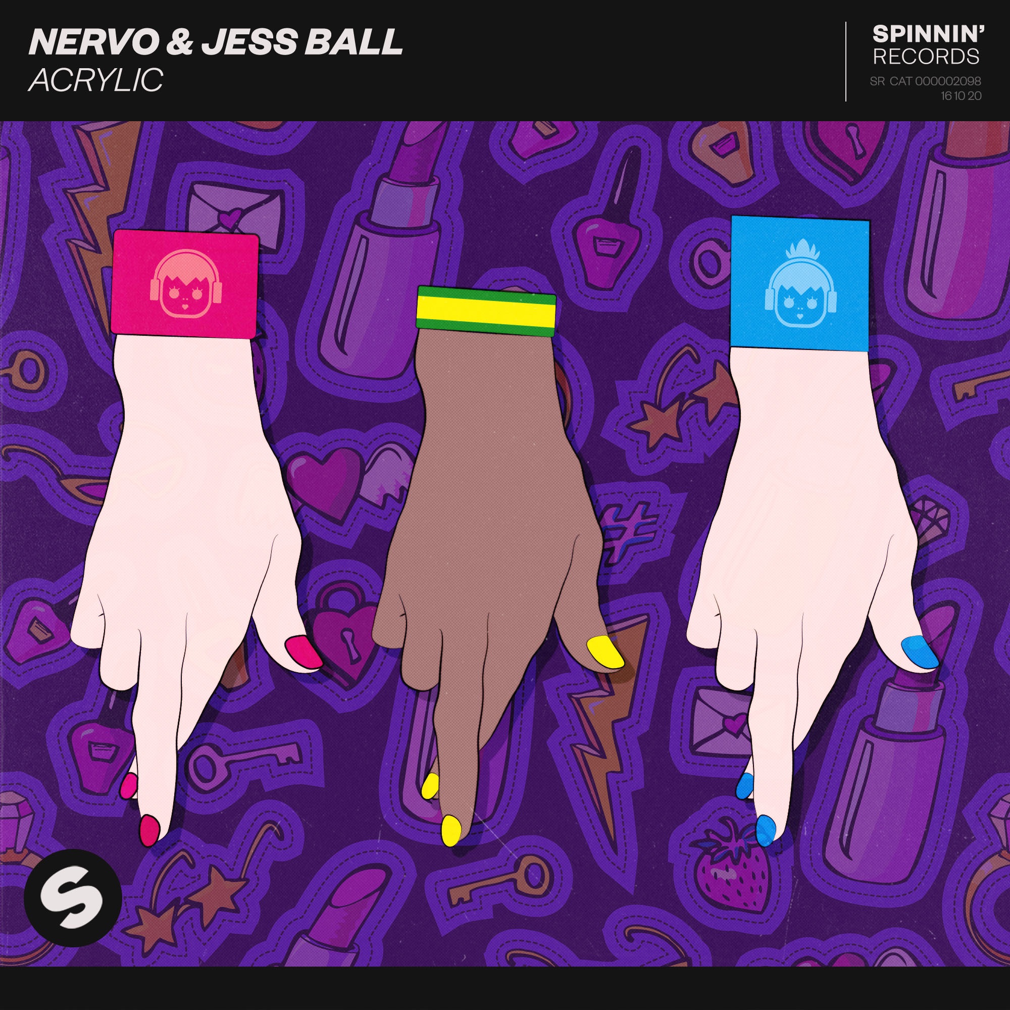 NERVO & Jess Ball - Acrylic - Single