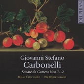 Giovanni Stefano Carbonelli: Sonate da Camera Nos 7-12 artwork