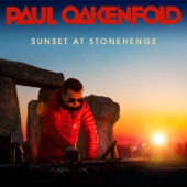 Sunset at Stonehenge artwork
