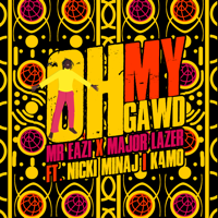 Mr Eazi & Major Lazer - Oh My Gawd (feat. Nicki Minaj & K4mo) artwork