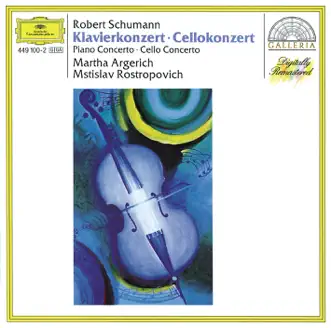 Schumann: Piano Concerto, Op. 54 & Cello Concerto, Op. 129 by Gennadi Rozhdestvensky, Martha Argerich & Mstislav Rostropovich album reviews, ratings, credits