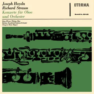 Haydn: Oboe Concerto, Hob. VIIg:C1 - Strauss: Oboe Concerto In D Major by Heinz Rögner, Rundfunk-Sinfonieorchester Berlin & Hans-Werner Wätzig album reviews, ratings, credits