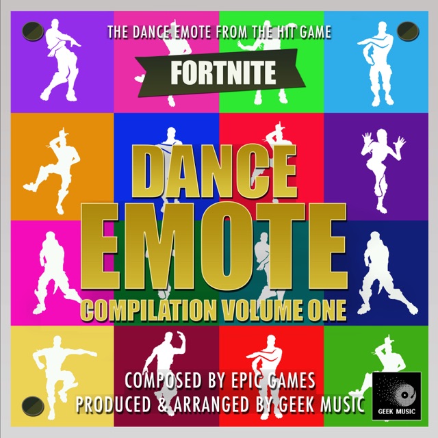 Geek Music Fortnite Battle Royale - Dance Emotes Compilation Volume One Album Cover