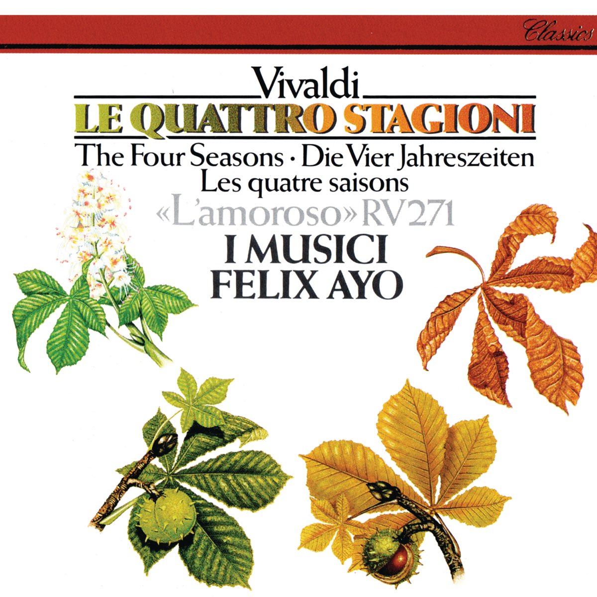 ‎Vivaldi: The Four Seasons; L'amoroso By I Musici & Felix Ayo On Apple ...