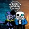 Sans vs. Jevil artwork