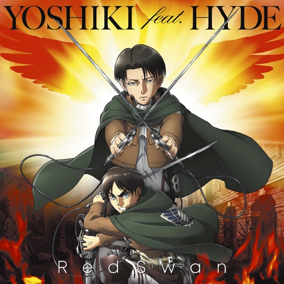 Cover artwork for Red Swan (feat. HYDE)