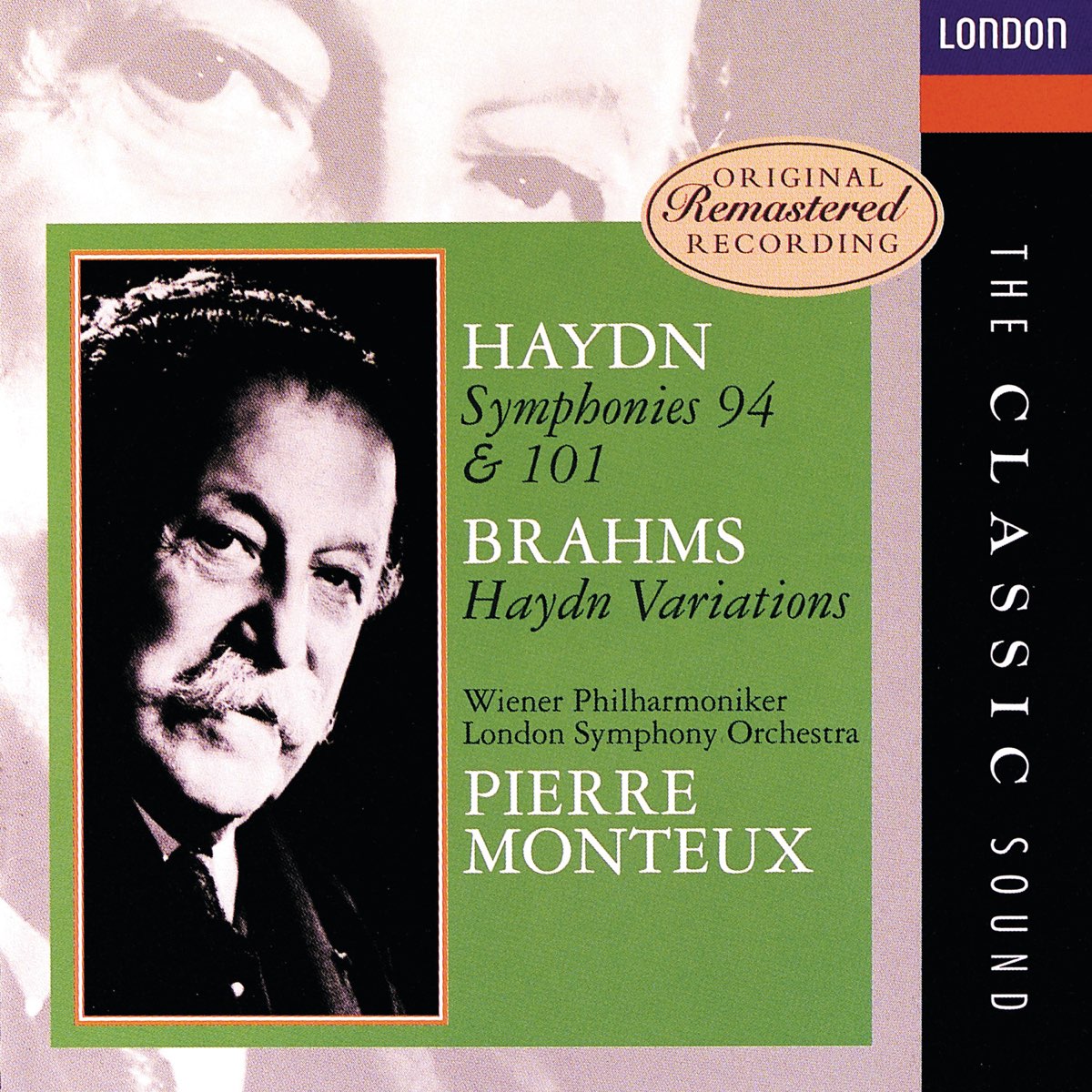 Haydn: Symphonies Nos. 94 & 101; Brahms: "Haydn" Variations' Van London ...