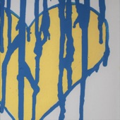 All Things Blue - Yellow Heart